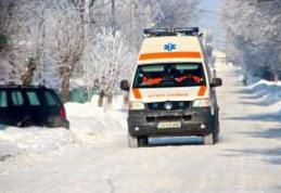 Minoră ajunsă la Spitalul Dorohoi după ce a fost izbită de o mașină scăpată de sub control