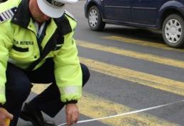 Tânără accidentată pe trecerea de pietoni. Un șofer neatent nu a redus la timp viteza înainte de trecerea marcată