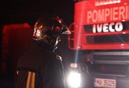 Incendiu la un magazin mixt din George Enescu! Pompierii dorohoieni au intervenit pentru stingere