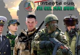Ești o persoană dinamică, energică, ești atras de ținuta și activitatea militară? Alege o carieră plină de satisfacții – cariera militară!