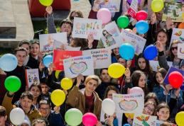 UNIC DIN PRIMA SECUNDĂ! - Marșul pentru viață în parcul Cholet din Dorohoi - FOTO