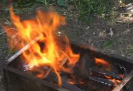 Panică! Au vrut să facă grătarul și era să dea foc la casă