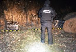 Focuri de armă la frontiera de est pentru reţinerea ţigărilor de contrabandă - FOTO