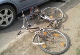 Biciclist accidentat pe strada A.I. Cuza din Dorohoi. Șoferul a părăsit locul accidentului