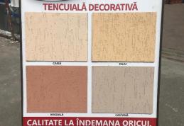 Super ofertă la tencuială decorativă! Depozitul de materiale de construcții Tomar Impex – „La Toni” Dorohoi