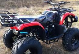 Tânără de 19 ani, prinsă conducând fără permis un ATV neînmatriculat