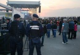 Efective mărite de jandarmi la Parcul de Agrement Turistic și Sportiv Cornișa din Botoșani