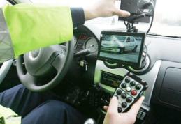 Radarul polițiștilor dat peste cap de un tânăr din Brăești prins cu peste 140 km/h