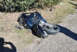 Mopedist cu dosar penal pentru că a condus beat și fără permis un moped apoi a produs un accident rutier