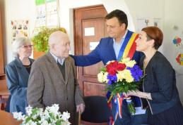 Centenar sărbătorit în Biblioteca de la Vlăsineşti - FOTO