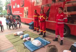 Caravana SMURD „Fii pregătit!” a fost la Dorohoi - FOTO