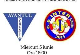 Finala Cupei României, faza județeană: ACS Inter Dorohoi - AFC Viitorul Albești