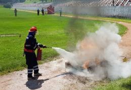 Cei mai buni pompieri voluntari din județ s-au întrecut la Dorohoi. Vezi cine a câștigat! - FOTO