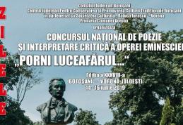 Concursul Național de Poezie și Interpretare Critică a Operei Eminesciene „Porni Luceafărul…”, ediţia a XXXVIII-a