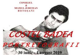 Costel Badea – Portretografii: Expoziție deschisă la Galeriile de Artă „Ștefan Luchianˮ Botoșani