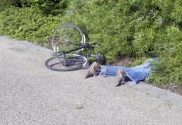 Și-a făcut-o cu mâna lui. De beat ce era, a căzut de pe bicicletă provocându-şi vătămări corporale