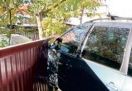 Aventură terminată în gardul unei case. „Viteazul” s-a ales cu dosar penal