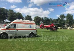 Bărbat decedat la ușa elicopterului SMURD care urma să îl transfere de la Dorohoi la Iași