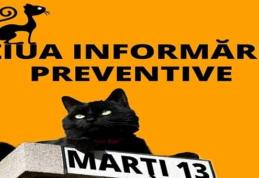 Marți 13, Ghinionul poate fi prevenit: SVSU Dorohoi desfăşoară activităţi de informare şi conştientizare a populaţiei