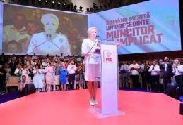 „România trebuie condusă dintre oameni, împreună cu ei, alături de ei”, le-a spus Viorica Dăncilă delegaților de la Congres