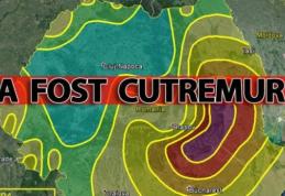 Cutremur însemnat în urmă cu puțin timp. Tu l-ai simțit?