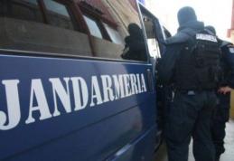 Scandal matinal oprit de jandarmi