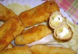 Crochete de cartofi umplute