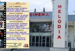 Vezi ce filme vor rula la Cinema „MELODIA” Dorohoi, în săptămâna 20 – 26 septembrie – FOTO