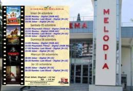 Vezi ce filme vor rula la Cinema „MELODIA” Dorohoi, în săptămâna 4 – 10 octombrie – FOTO