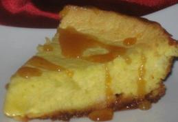 Budincă de griș cu mere