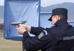 Incident grav! Jandarm din Botoșani împușcat în poligonul unității