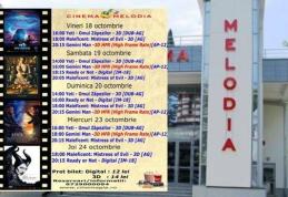 Vezi ce filme vor rula la Cinema „MELODIA” Dorohoi, în săptămâna 18 – 24 octombrie – FOTO