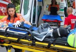 Minoră accidentată în timp ce traversa prin loc nepermis. Șoferița făcea o depășire neregulamentară