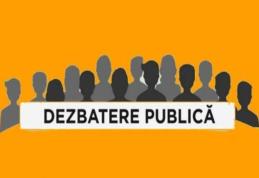 Dezbatere publică privind taxele și tarifele ce se vor percepe în Piețele și Oborul Dorohoi în următorul an