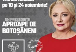 Comunicat - 10 motive pentru a vota PSD și Viorica Dăncilă pe 10 și 24 noiembrie!