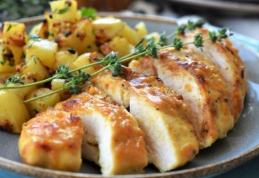 Piept de pui la cuptor