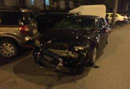 Ciocnire violentă într-o intersecție din Botoșani. Mai mulți tineri preluați de ambulanțe - FOTO