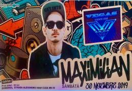 „VEGAS CLUB” vă așteaptă la o petrecere incendiară - Concert live semnat MAXIMILIAN