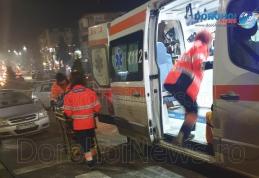 Accident în Dorohoi! O femeie însărcinată a fost rănită și transportată la spital – FOTO