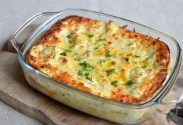 Sufleu de conopidă și pui