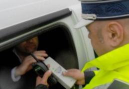 Recoltă bogată de şoferi băuţi pe străzile județului