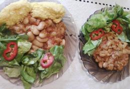 Fasole cu sos de ardei copti - este o reteta de post, gustoasa si foarte usor de gatit  