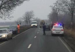 Accident! Moped acroșat de o mașină între Dorohoi și Dumbrăvița - FOTO