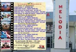 Vezi ce filme vor rula la Cinema „MELODIA” Dorohoi, în săptămâna 27 decembrie 2019 – 2 ianuarie 2020 – FOTO