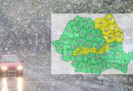 Meteorologii au emis o atenționare COD GALBEN de vânt și ninsoare