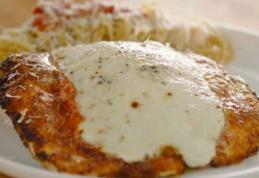 Piept de pui gratinat