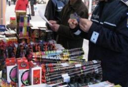 Acțiunea „Foc de artificii”, la final. Patru persoane rănite și peste 340 kg de articole pirotehnice confiscate