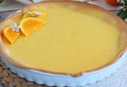 Tartă cu portocale
