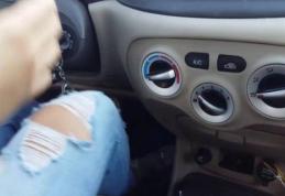 Cum s-a încheiat aventura la volan a unei tinere fără permis de conducere