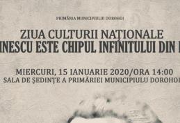 „Eminescu este chipul infinitului din noi” - Eveniment desfășurat la Primăria Dorohoi